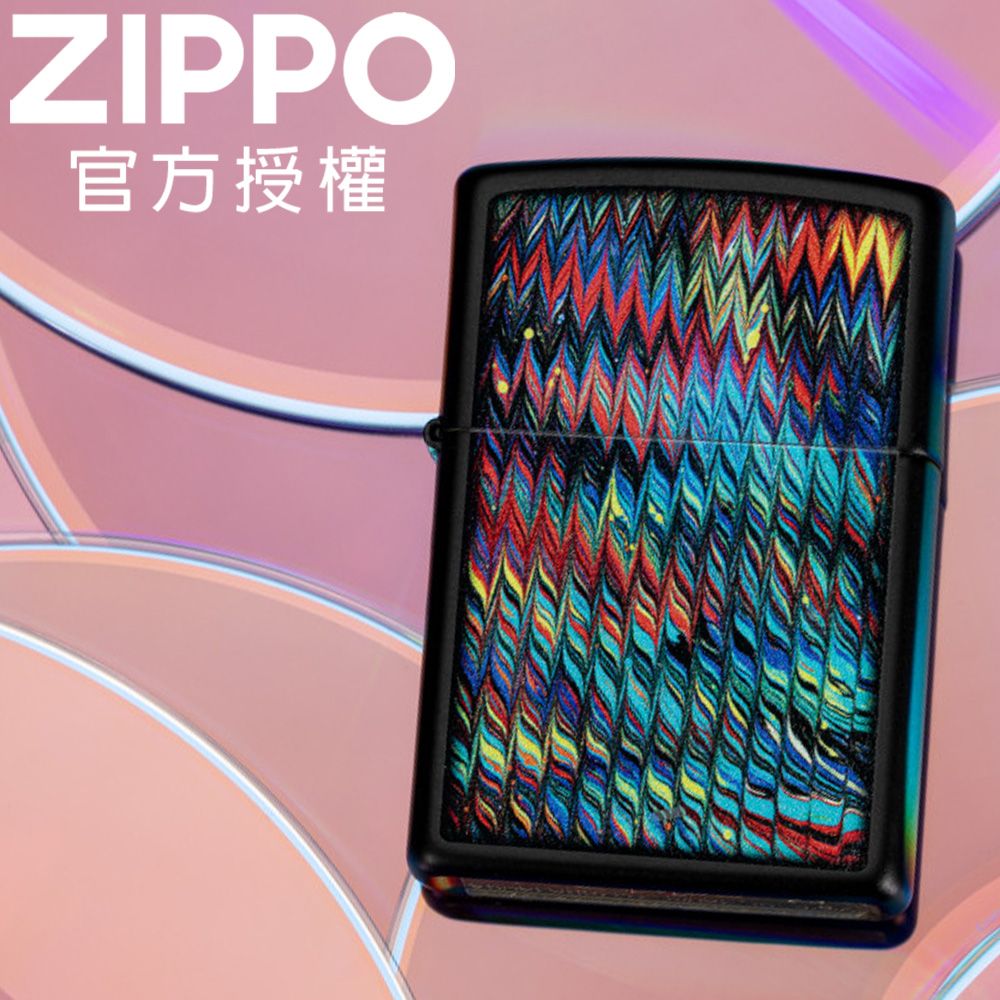 ZIPPO 彩繪傾倒設計防風打火機 / 美國設計款