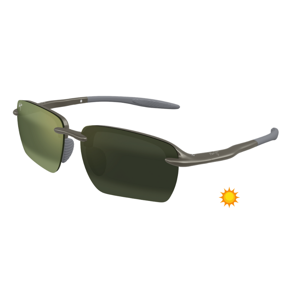 MAUI JIM｜MJ0337SA-003 方形無框偏光變色太陽眼鏡/ 公司貨