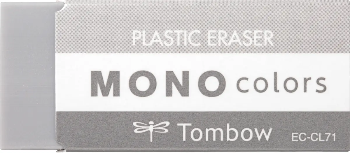 Tombow MONO colors彩色橡皮擦/ 灰