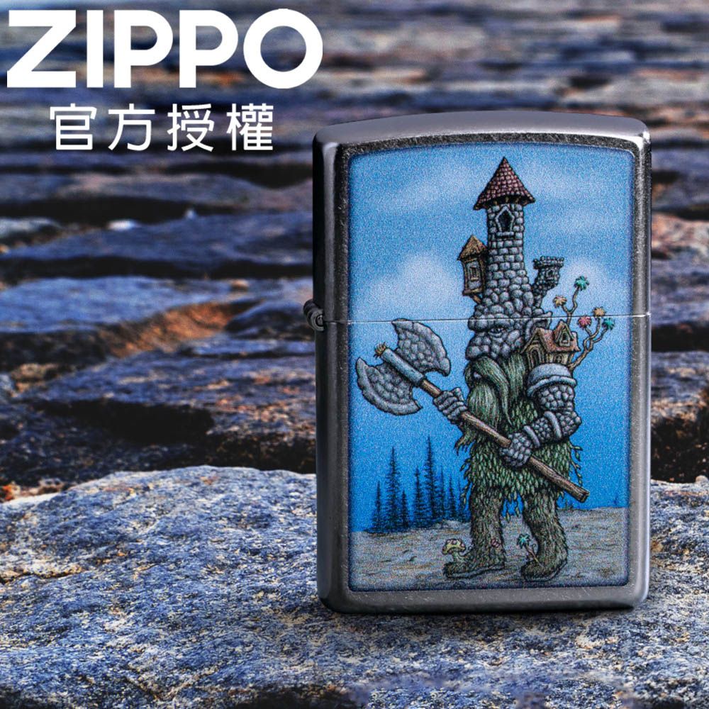 ZIPPO 騎士怪物防風打火機 / 美國設計款