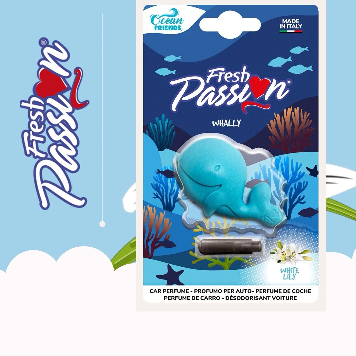 ORPHEA 歐菲雅 FRESH PASSION 療癒香氣小夥伴 通勤鯨魚