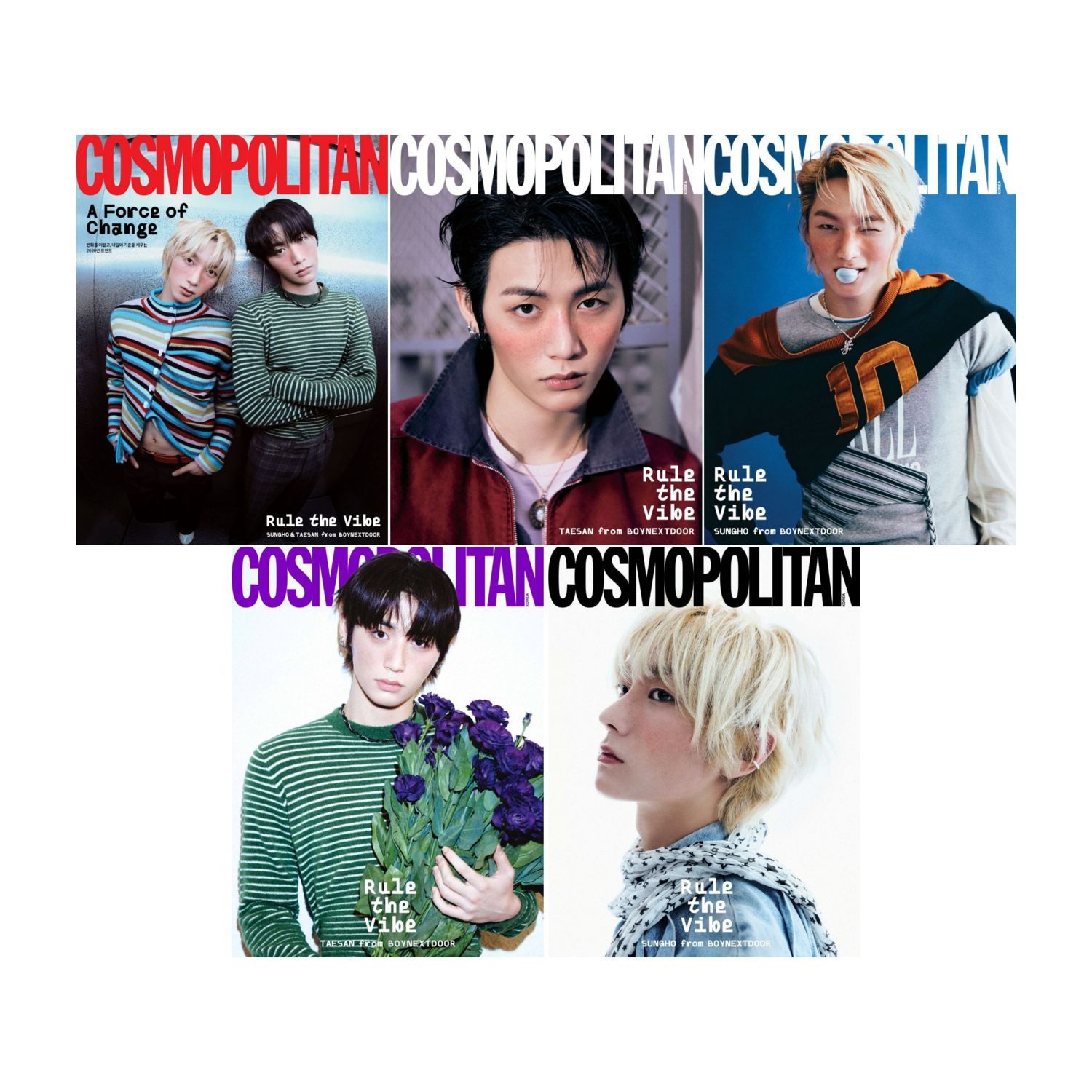 封面人物：BOYNEXTDOOR-SUNGHO＆TAESAN
