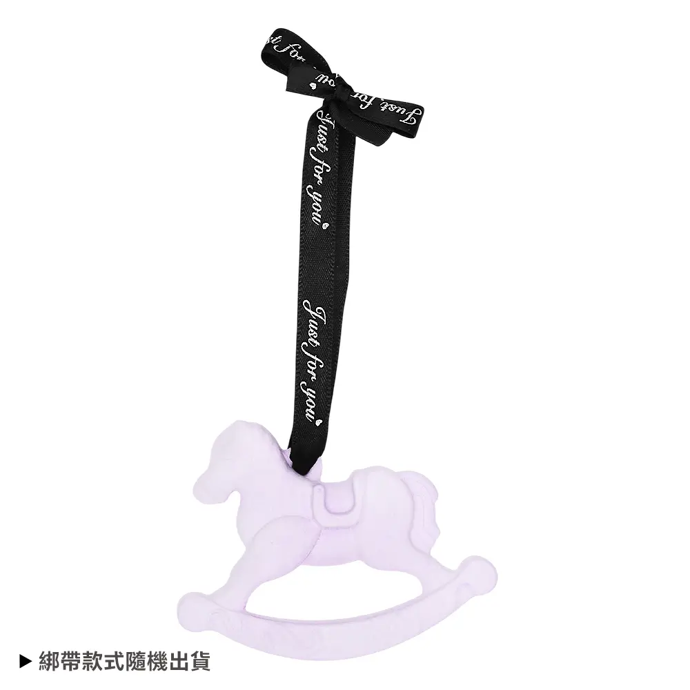O'Pretty 歐沛媞 室內/車用 香氛擴香石掛飾-好運馬-多色任選/ 幸運紫