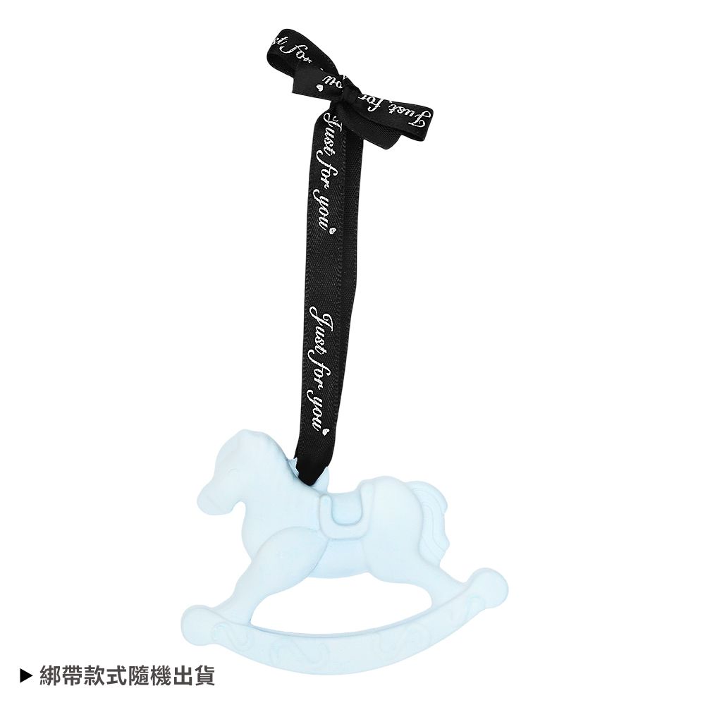 O'Pretty 歐沛媞 室內/車用 香氛擴香石掛飾-好運馬-多色任選/ 清和藍