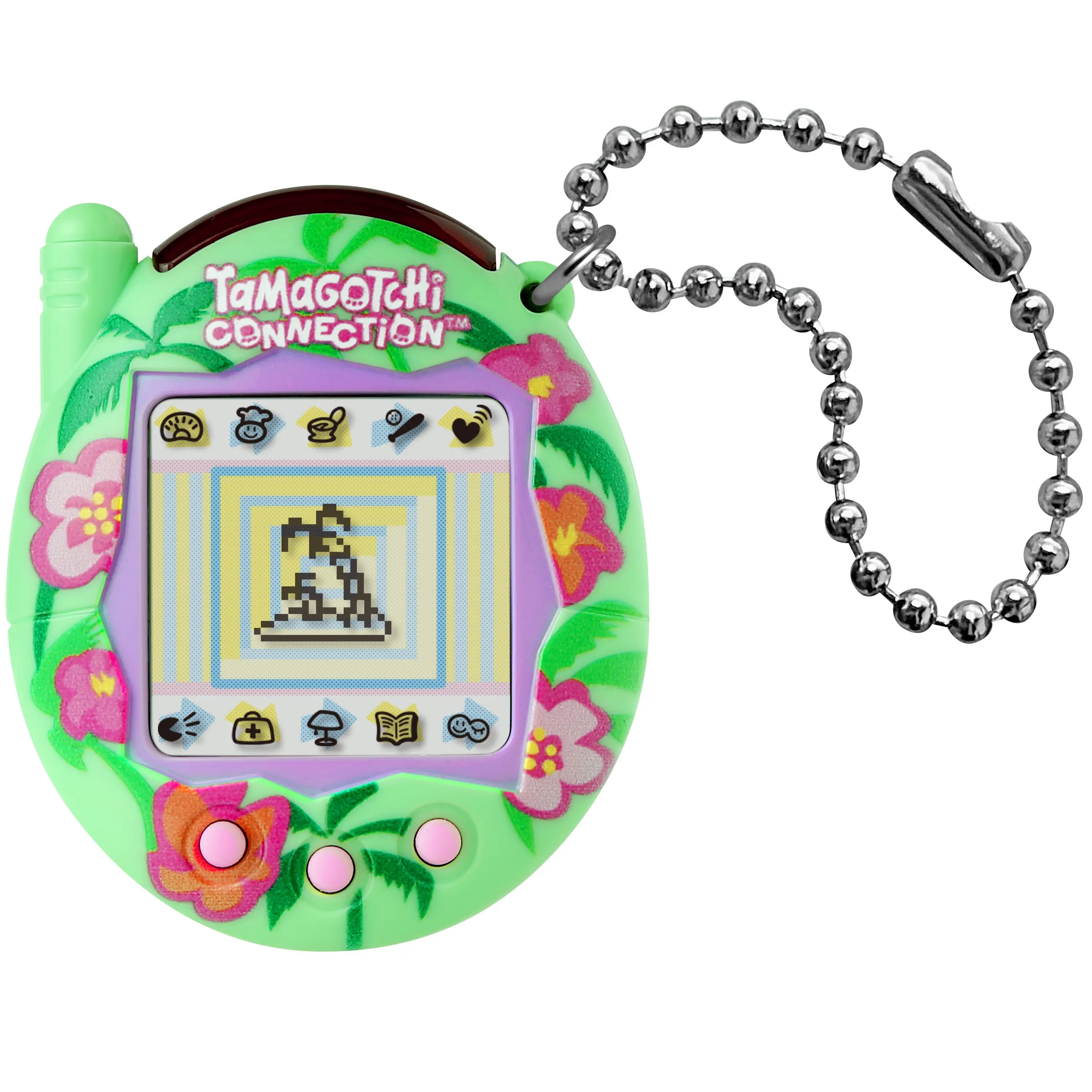 Tamagotchi塔麻歌子電子寵物/ 互動系列/ 熱帶花卉