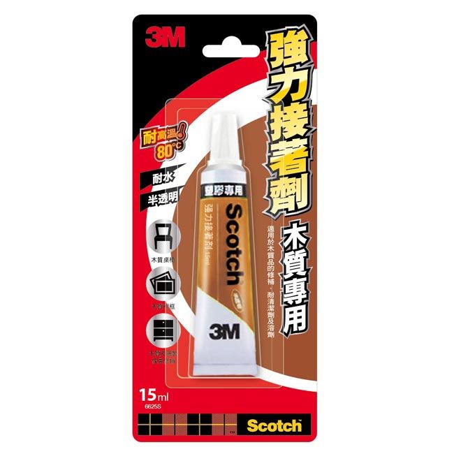 3M木質用強力接著劑/ 15ml/ 6625S