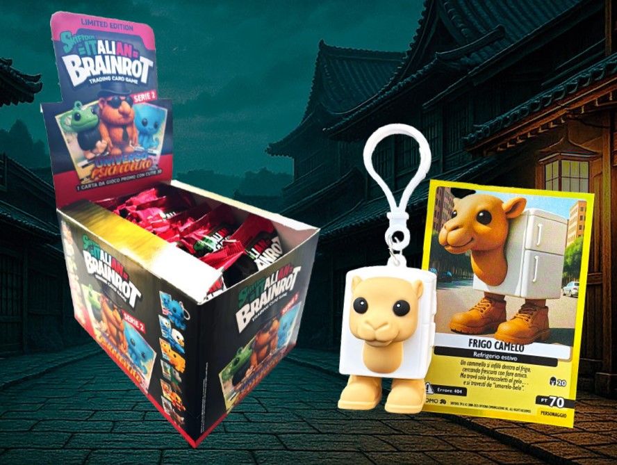 魔性迷因駕到➤義大利腦腐怪獸鑰匙圈/ 共12款隨機出貨