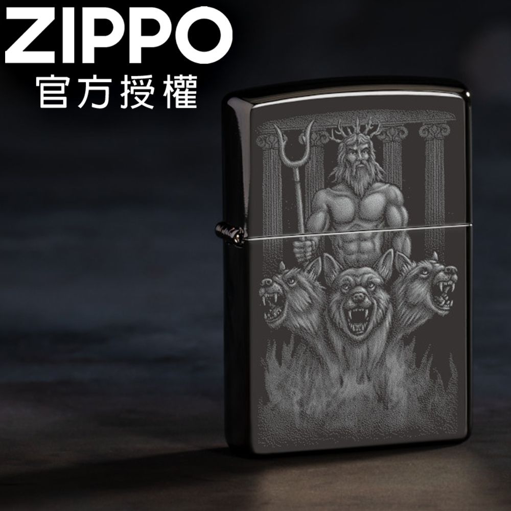 ZIPPO 神與犬守護者防風打火機 / 美國設計款
