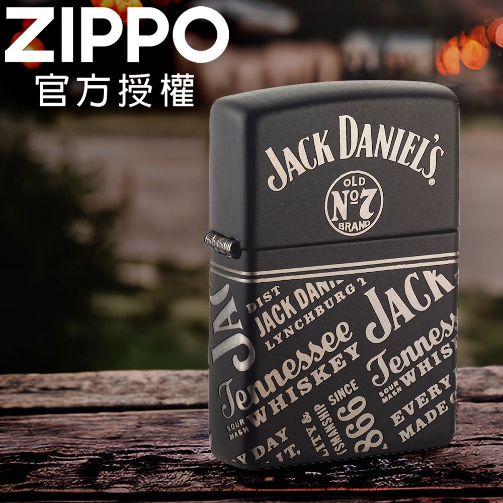 ZIPPO Jack Daniel's防風打火機 / 美國設計款
