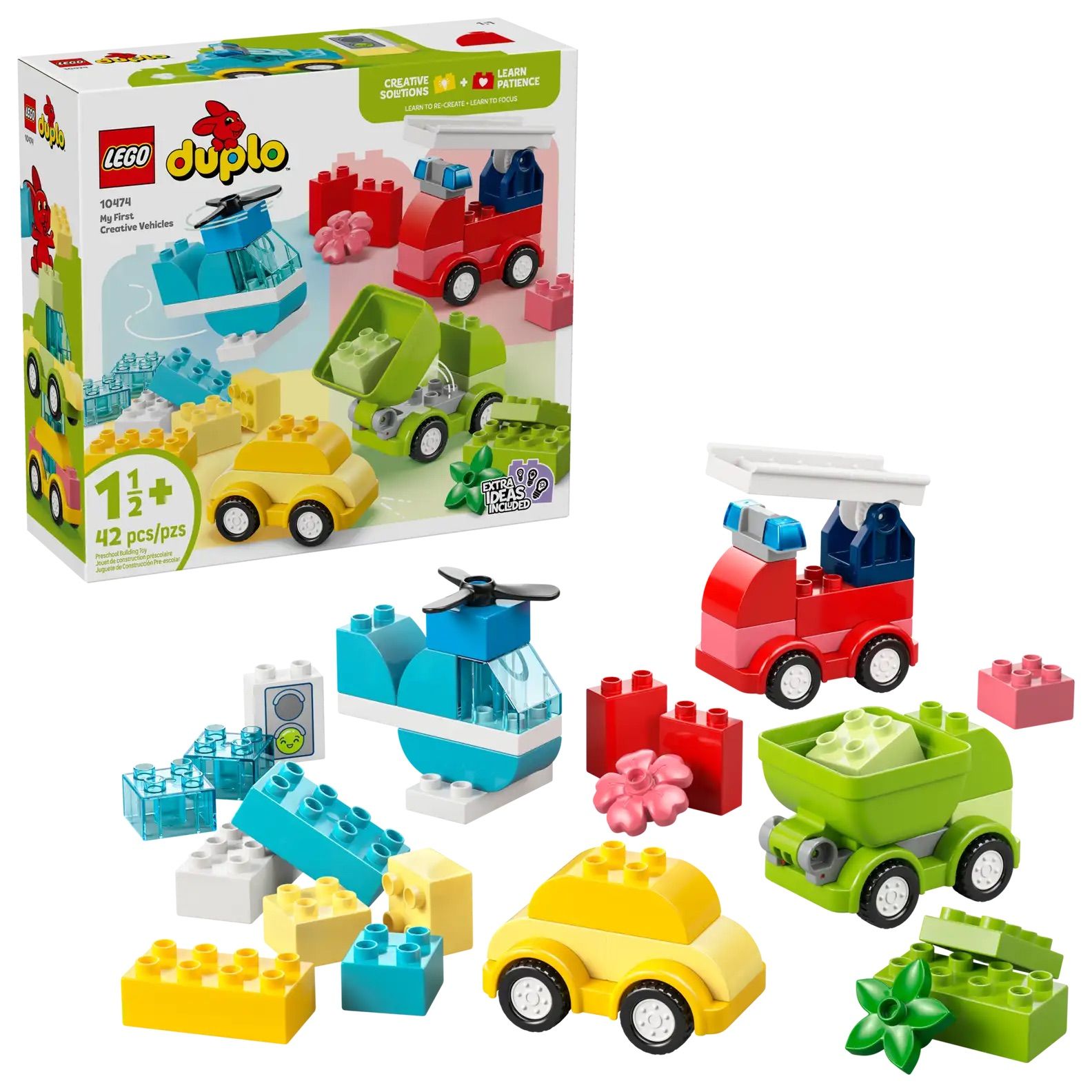 LEGO樂高積木/ 得寶/ 10474/ 創意交通工具