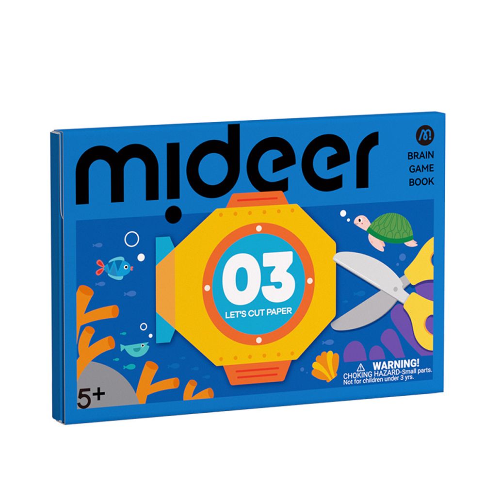 MiDeer美術剪紙書/ 全腦開發/ Level 3