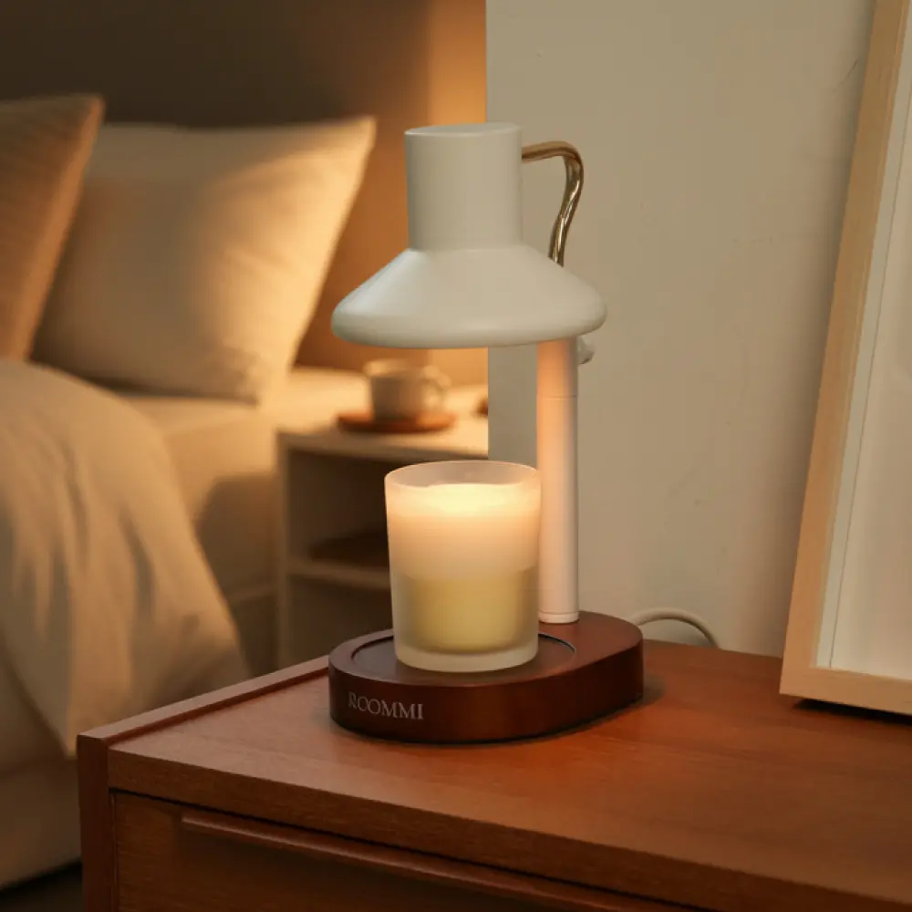 ROOMMI Lumi 靜森香氛融蠟燈-內斂棕