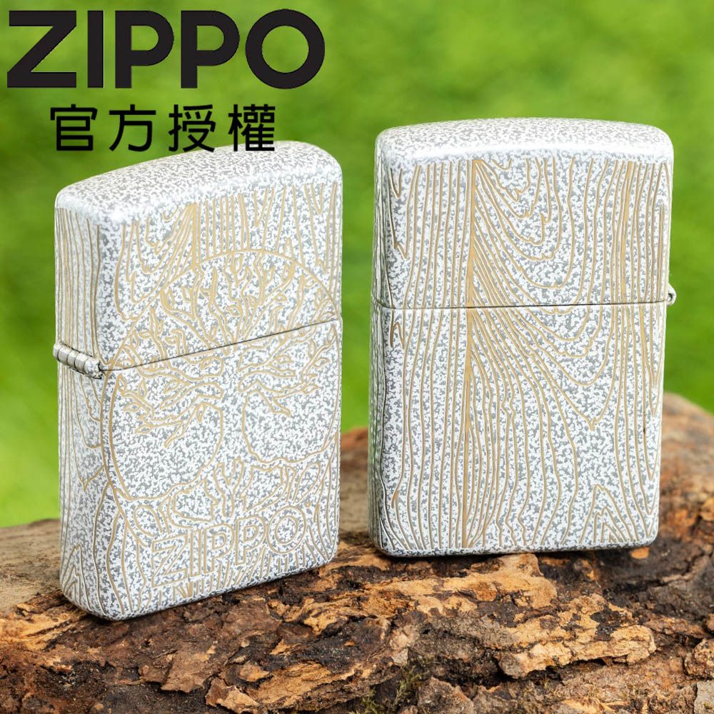 ZIPPO 精雕細刻生命之樹防風打火機 / 美國設計款