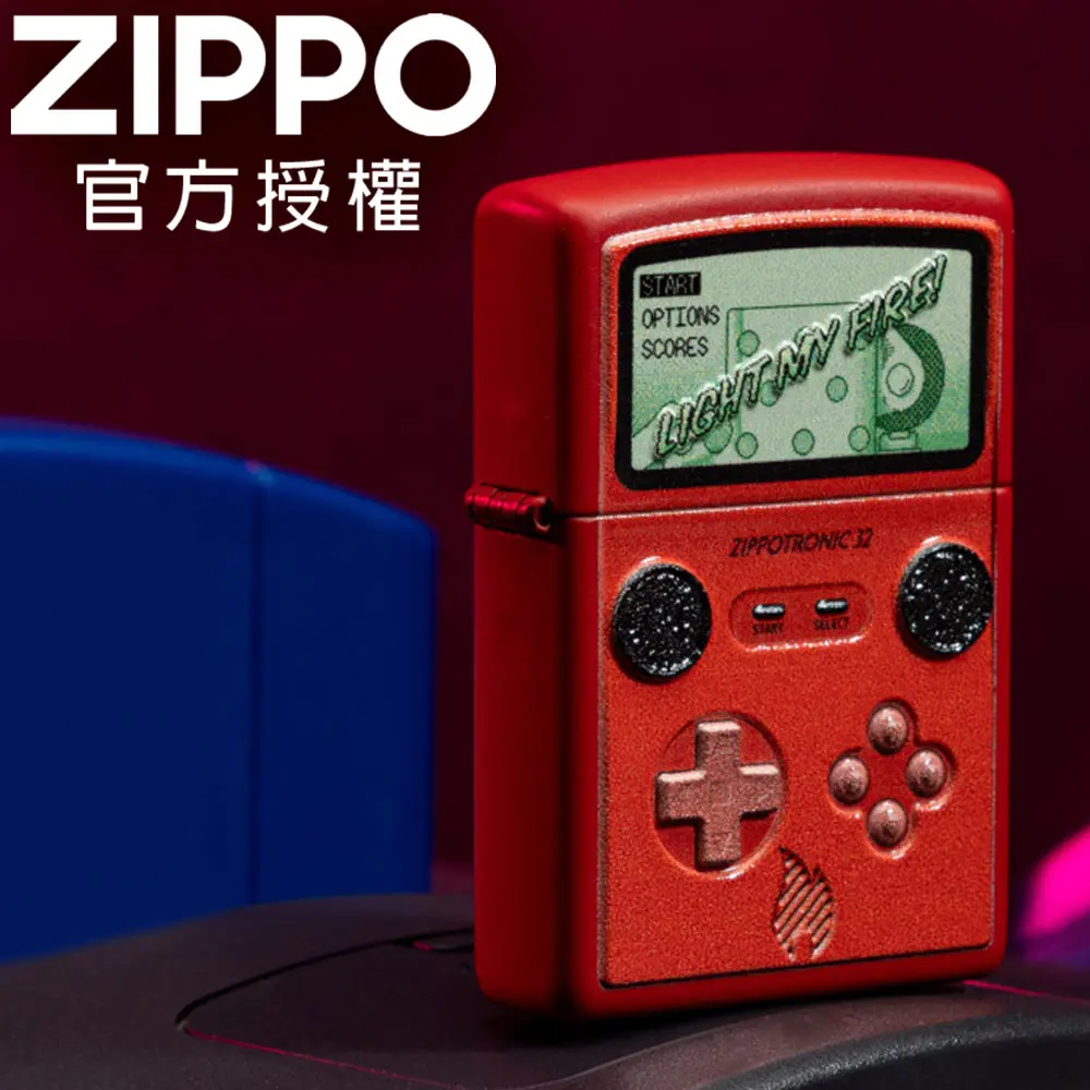 ZIPPO 遊戲機設計防風打火機 / 美國設計款