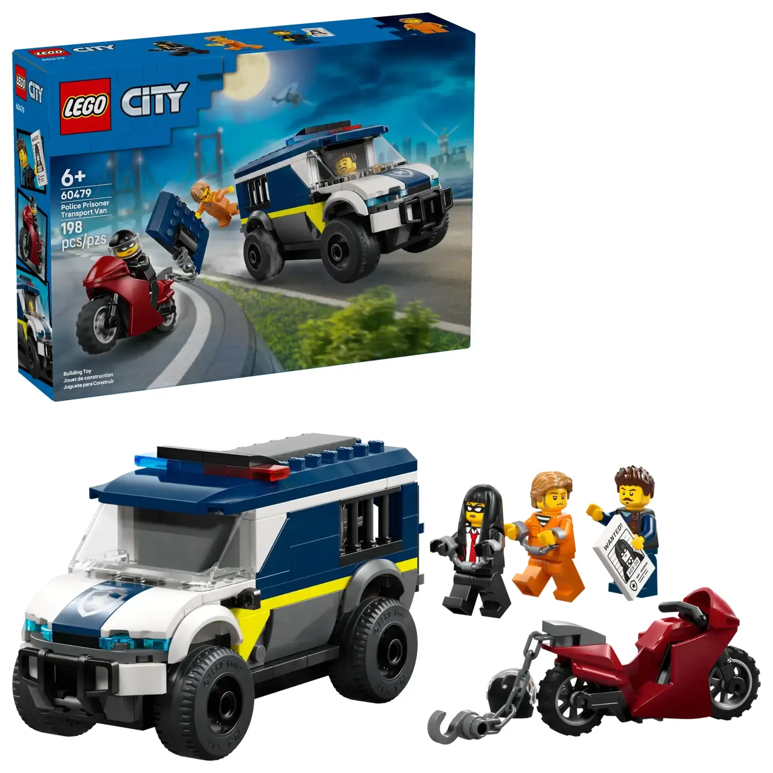 LEGO樂高積木/ CITY/ 60479/ 警用囚車