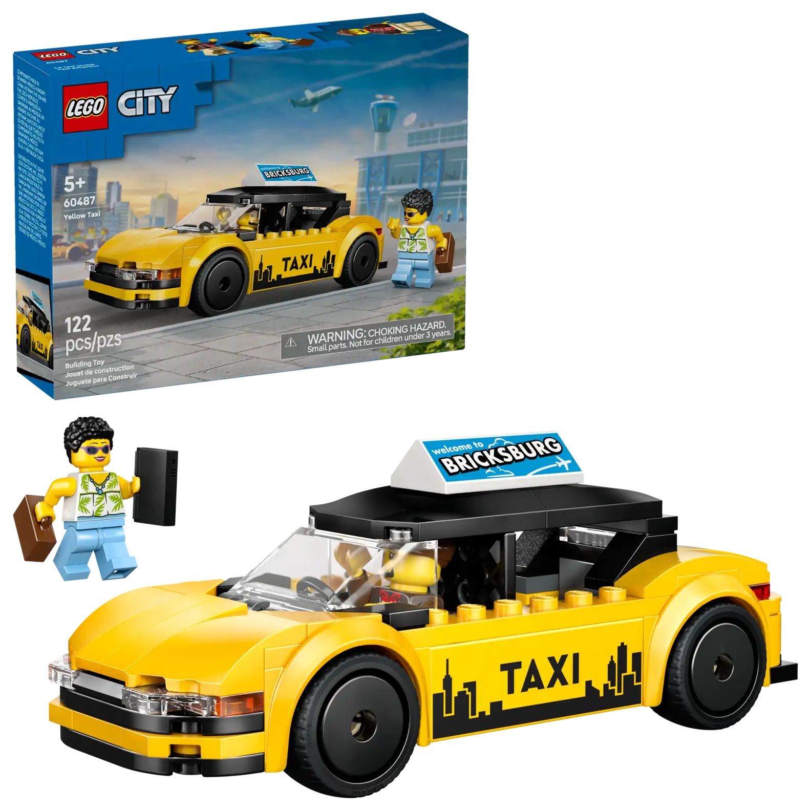 LEGO樂高積木/ CITY/ 60487/ 黃色計程車