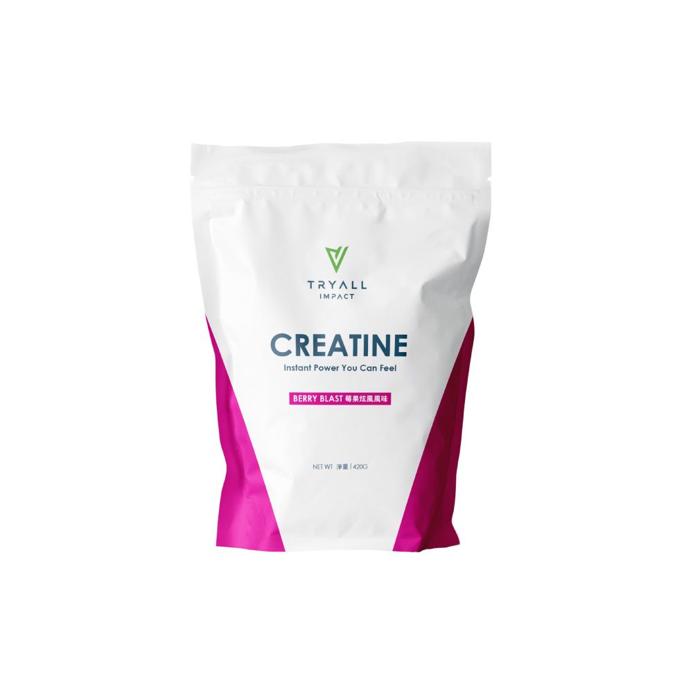 [台灣 TRYALL] iCreatine 肌酸 (420g/袋)/ 莓果炫風