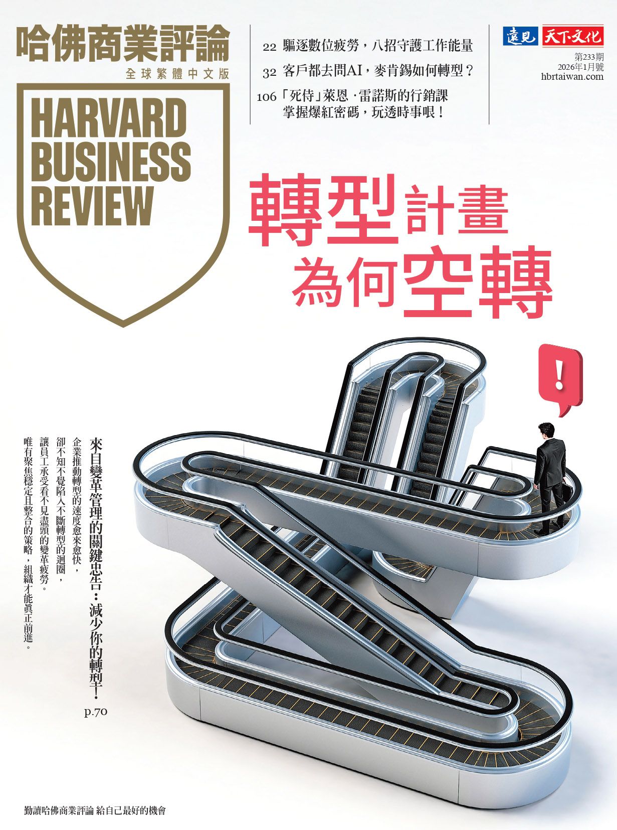 哈佛商業評論 HBR (中文版), 一月