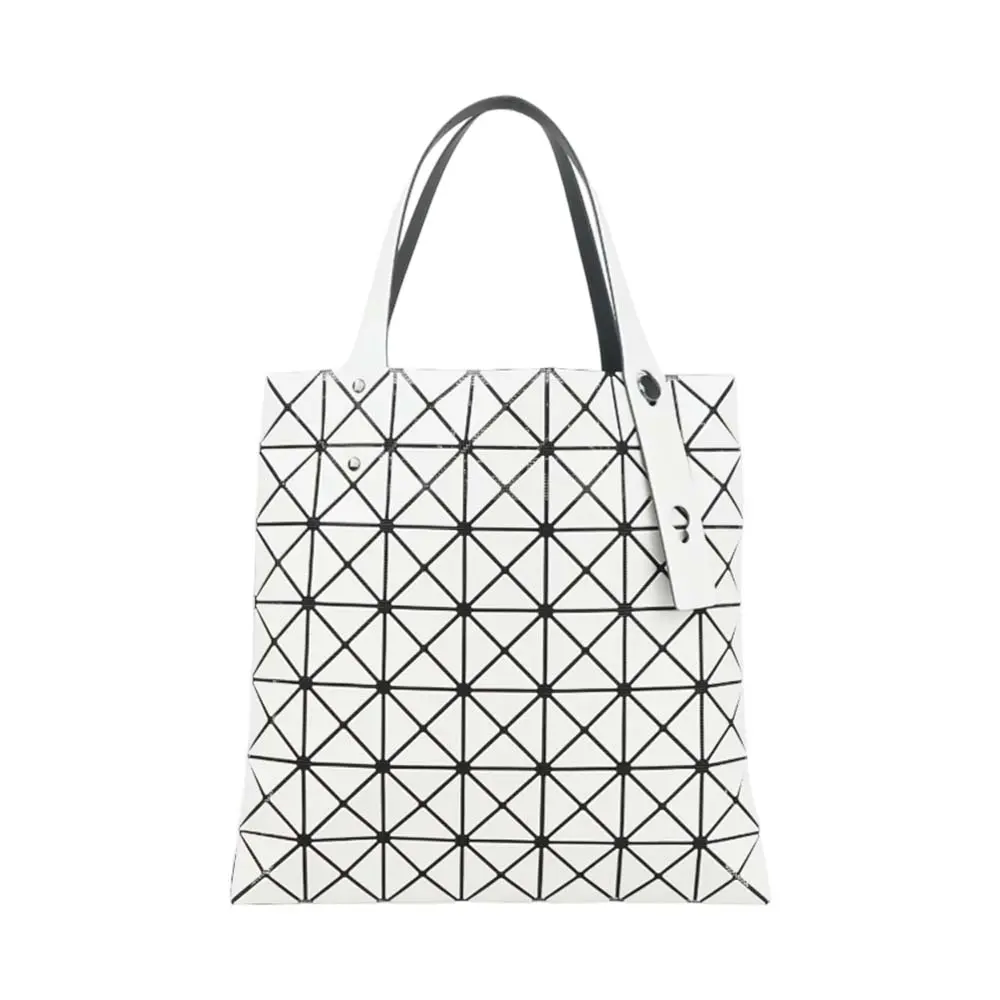 【ISSEY MIYAKE】Prism Matte 2 7X7 珍珠偏光手提包(白色)/ 平行輸入
