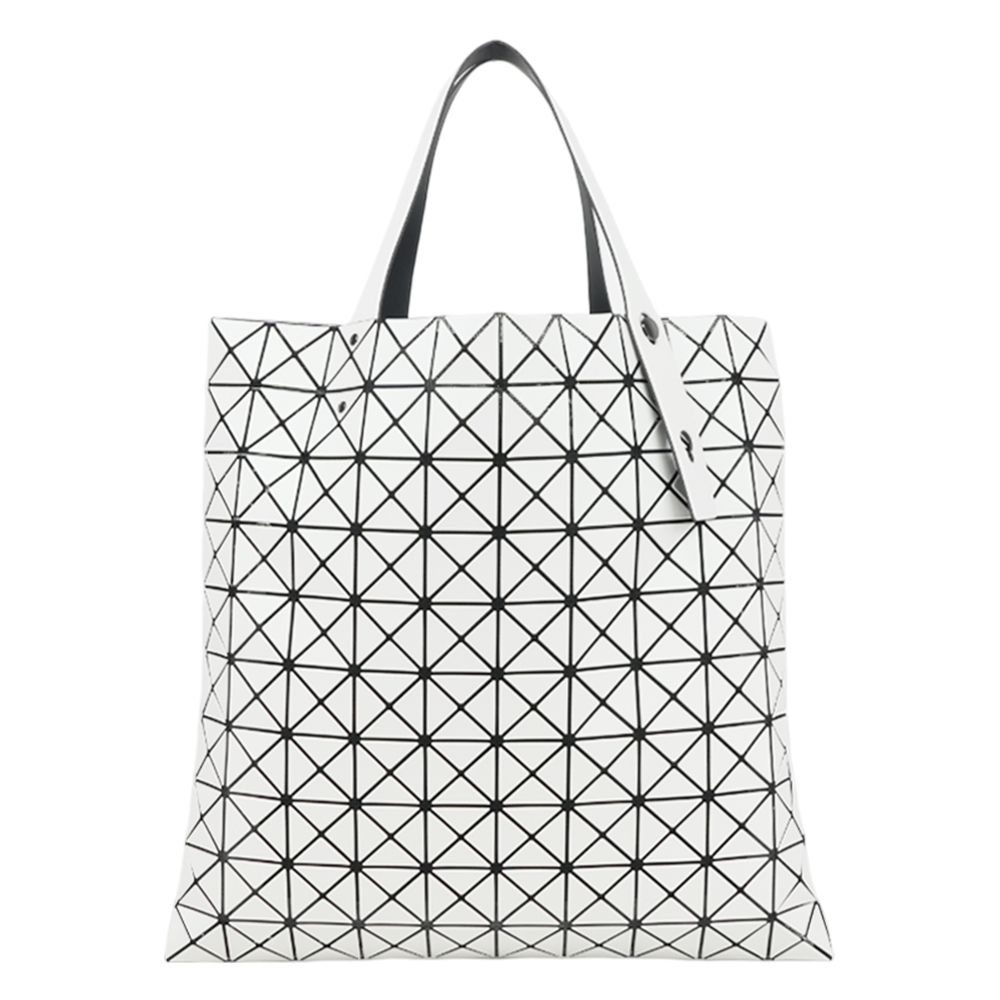 【ISSEY MIYAKE】Prism Matte 2 10X10 珍珠偏光手提包(白色)/ 平行輸入
