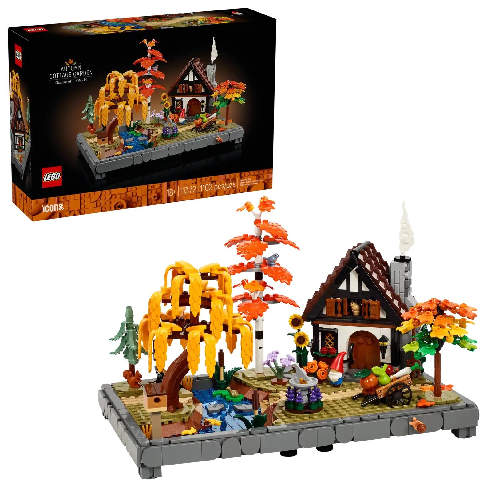 LEGO樂高積木/ Icons/ 11372/ 秋季小屋庭園