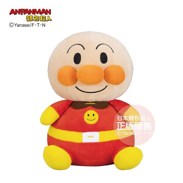 ANPANMAN麵包超人/ QQ棉花糖抱枕娃娃/ 麵包超人(18個月以上)