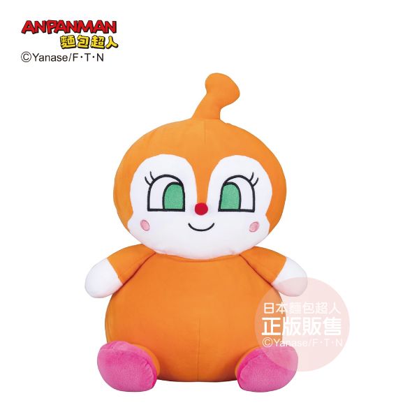 ANPANMAN麵包超人/ QQ棉花糖抱枕娃娃/ 紅精靈(18個月以上)