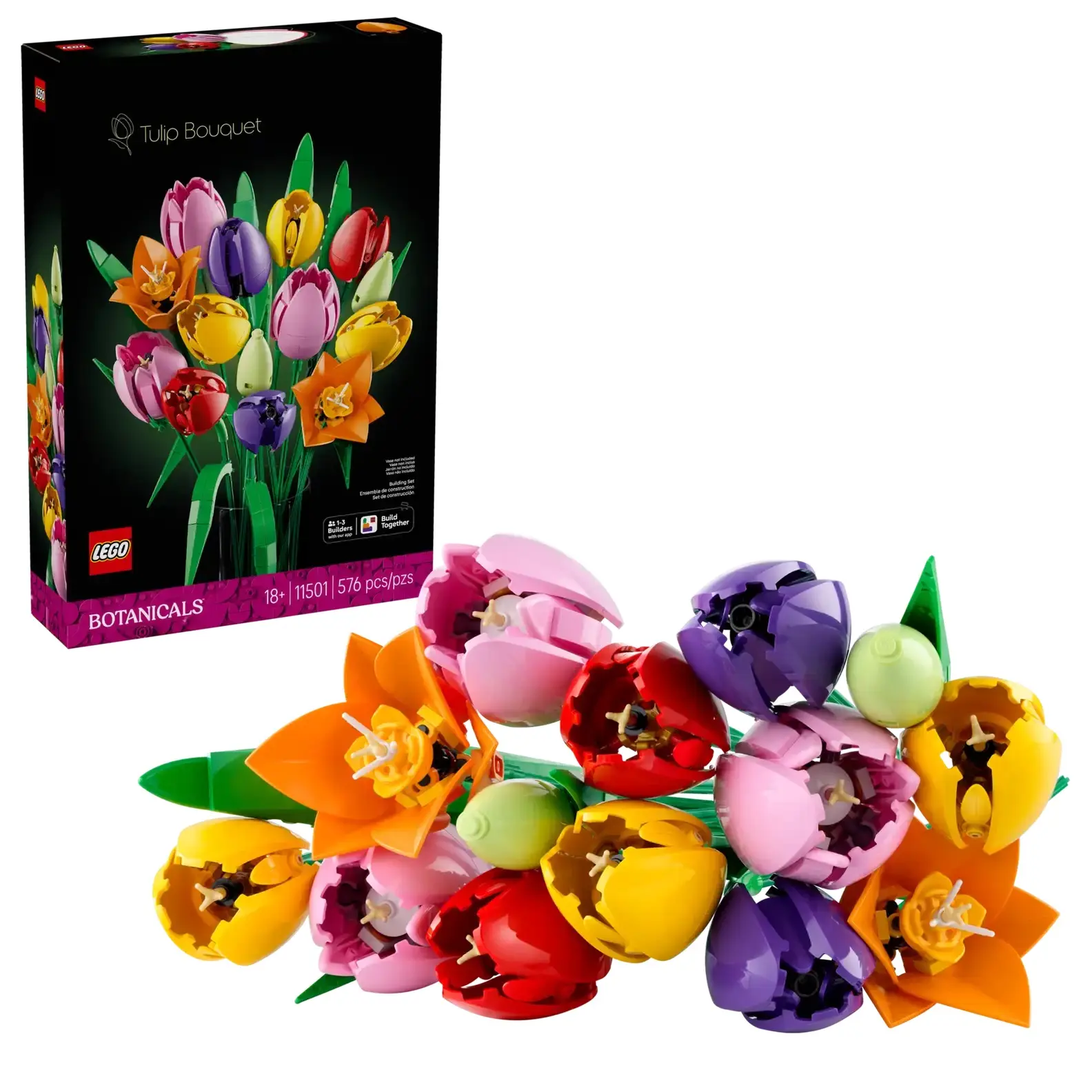 LEGO樂高積木/ 花卉/ 11501/ Botanicals鬱金香花束