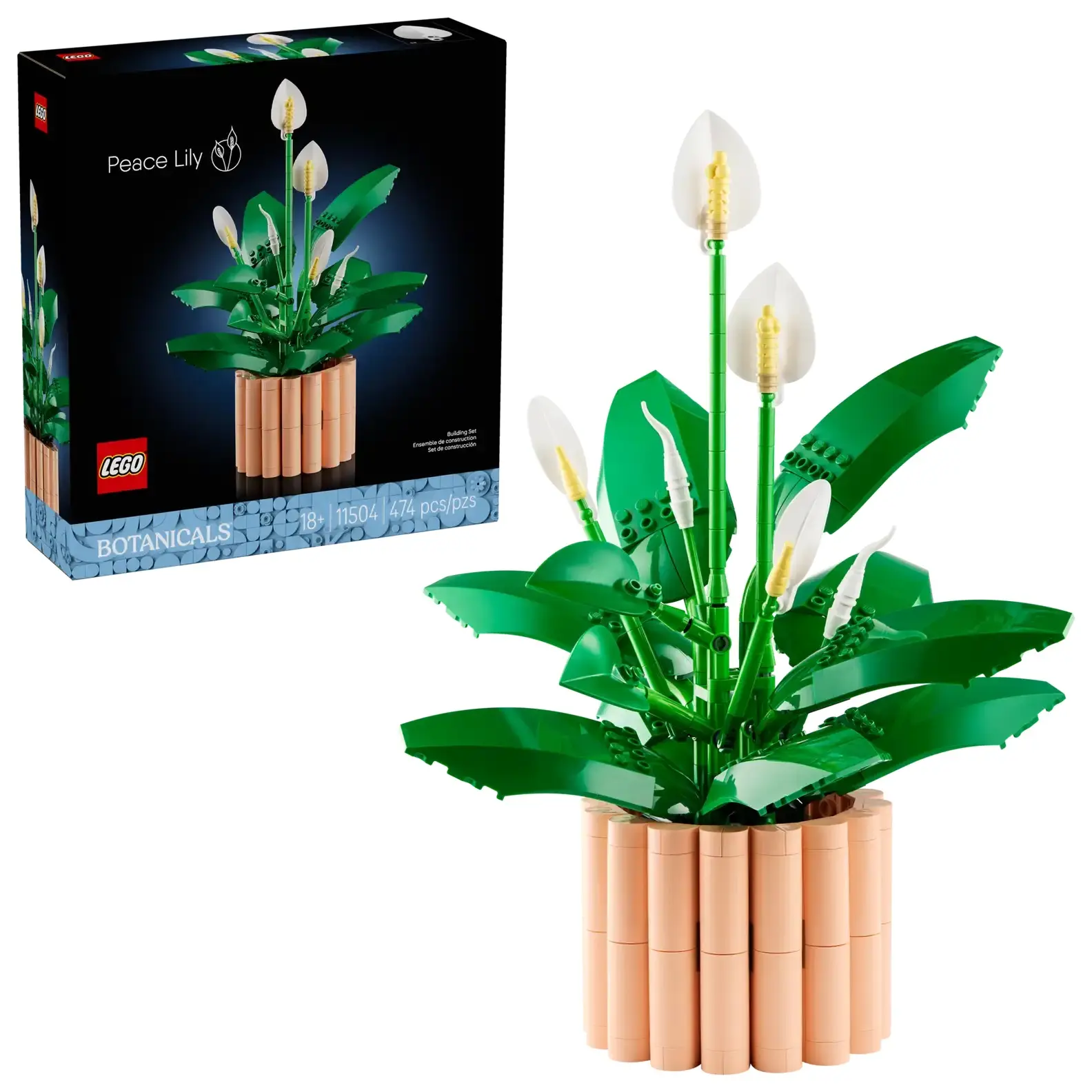 LEGO樂高積木/ 花卉/ 11504/ Botanicals白鶴芋