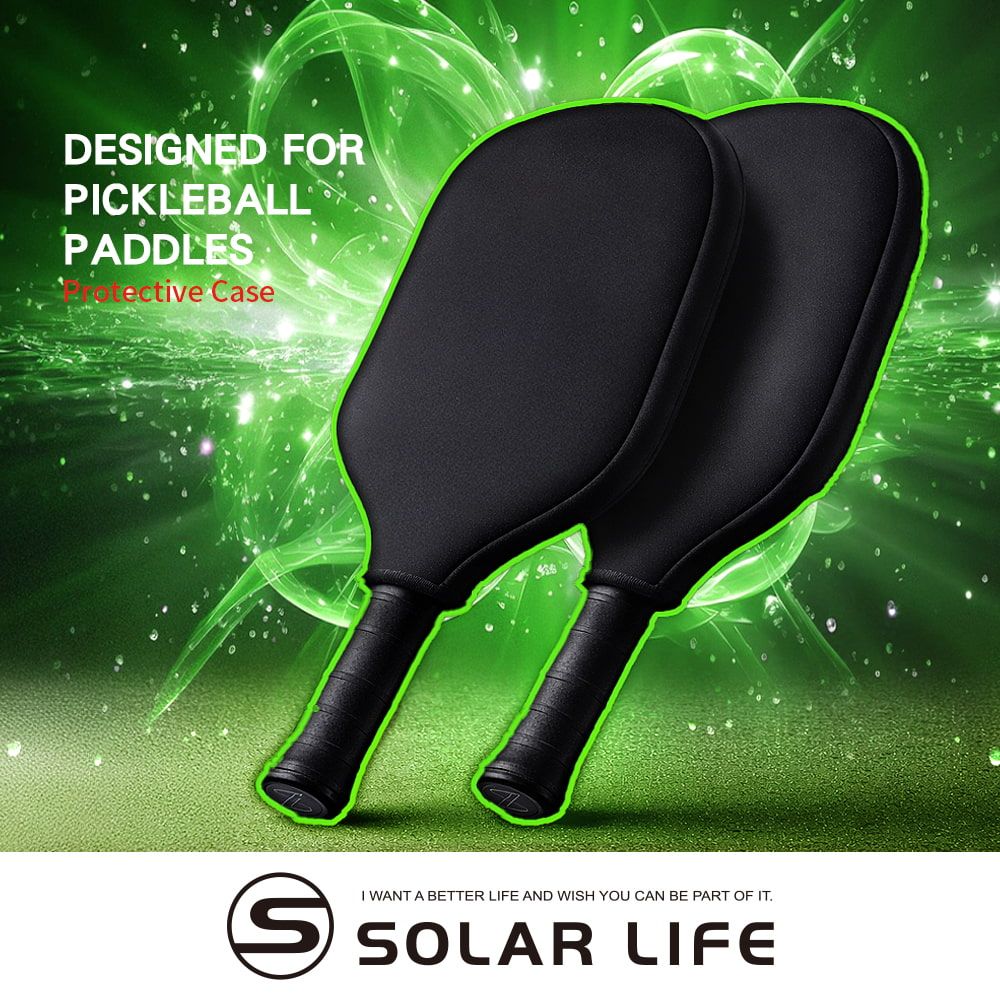Solar Life 索樂生活 匹克球拍套 匹克拍套 匹克球拍保護套 拍保護套 潛水布拍套 Pickleball