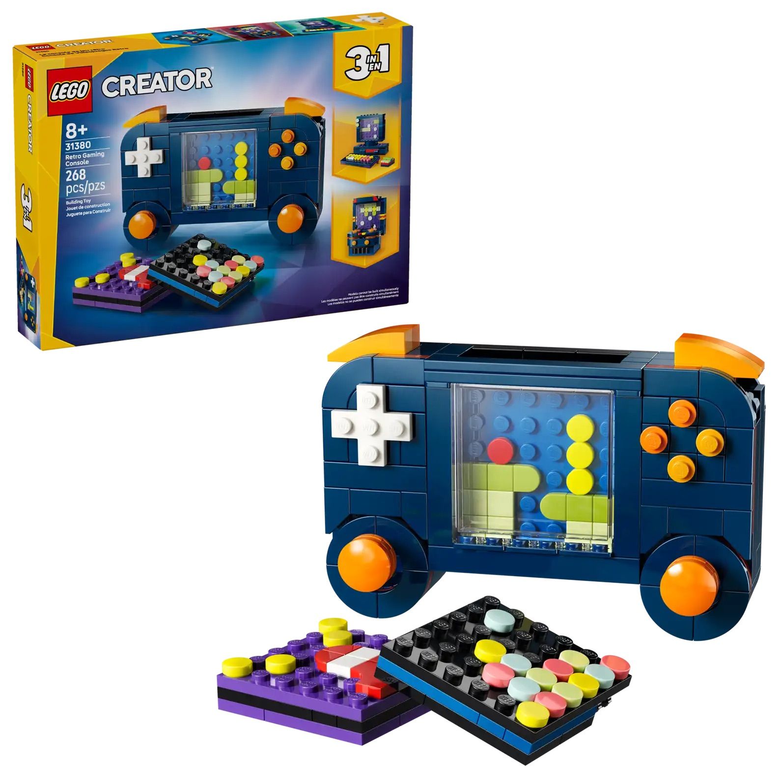 LEGO樂高積木/ 創意百變3合1/ 31380/ 復古遊戲機
