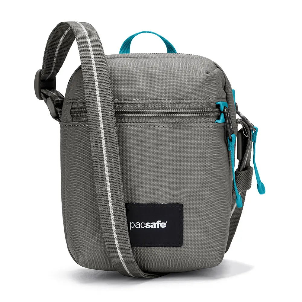Pacsafe Go Micro Crossbody 隨行 微型 防盜 斜背包 1.5L 灰色 #35130