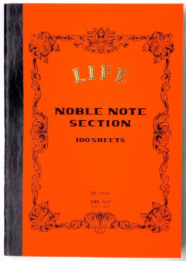 日本LiFE N Noble 筆記本/ B6/ 方格
