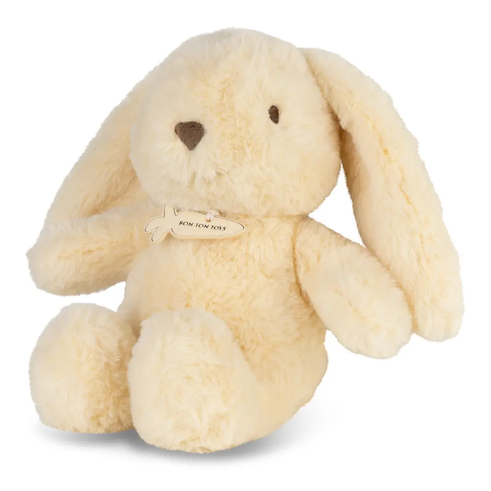 荷蘭BON TON TOYS ECO泡泡兔玩偶/ 奶油黃/ 18cm