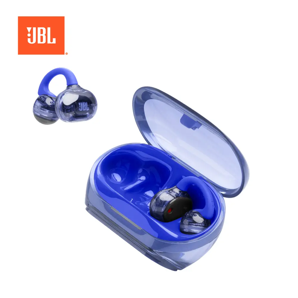 JBL Soundgear Clip開放式耳夾藍牙耳機/ 藍