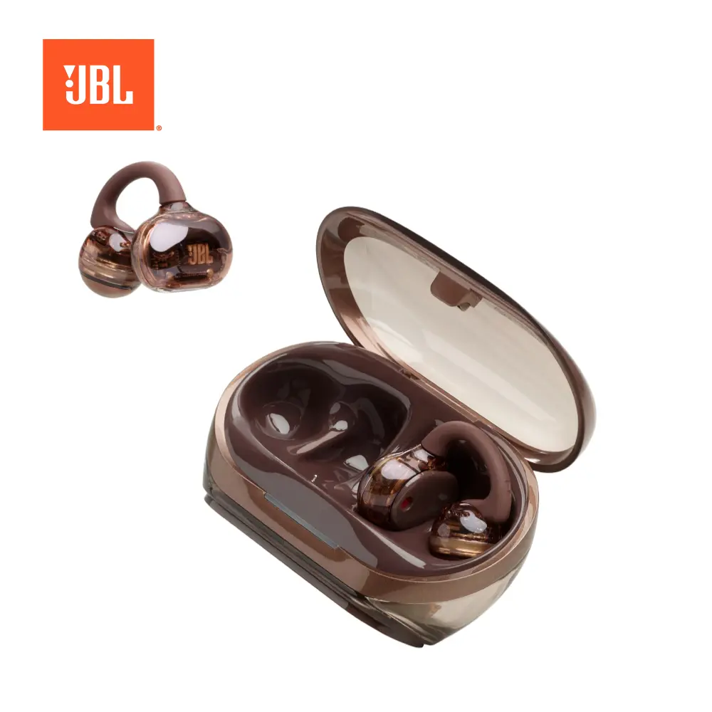JBL Soundgear Clip開放式耳夾藍牙耳機/ 棕