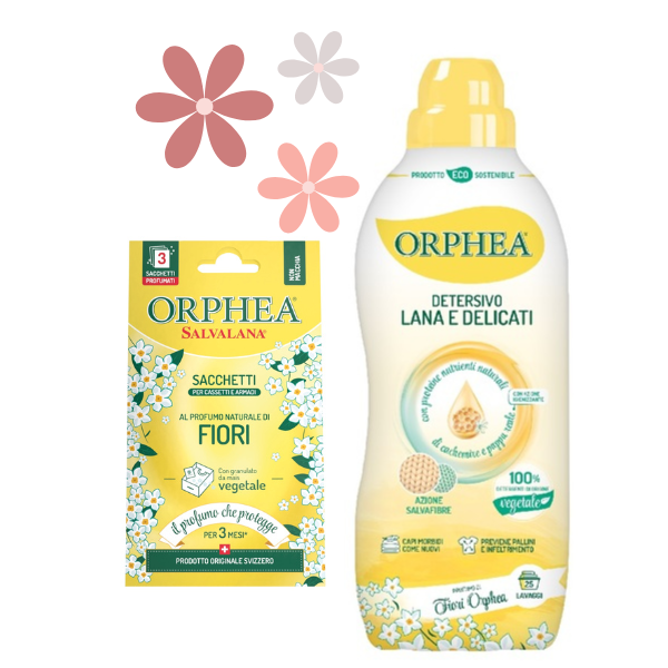 ORPHEA歐菲雅 蜂王漿低泡沫濃縮洗衣精優惠組(香氛袋/經典花香)