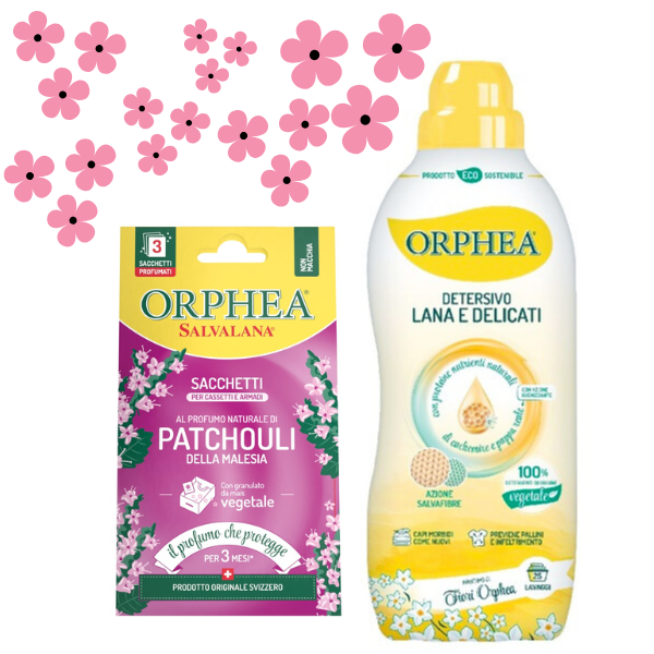 ORPHEA歐菲雅 蜂王漿低泡沫濃縮洗衣精優惠組(香氛袋/廣藿香)