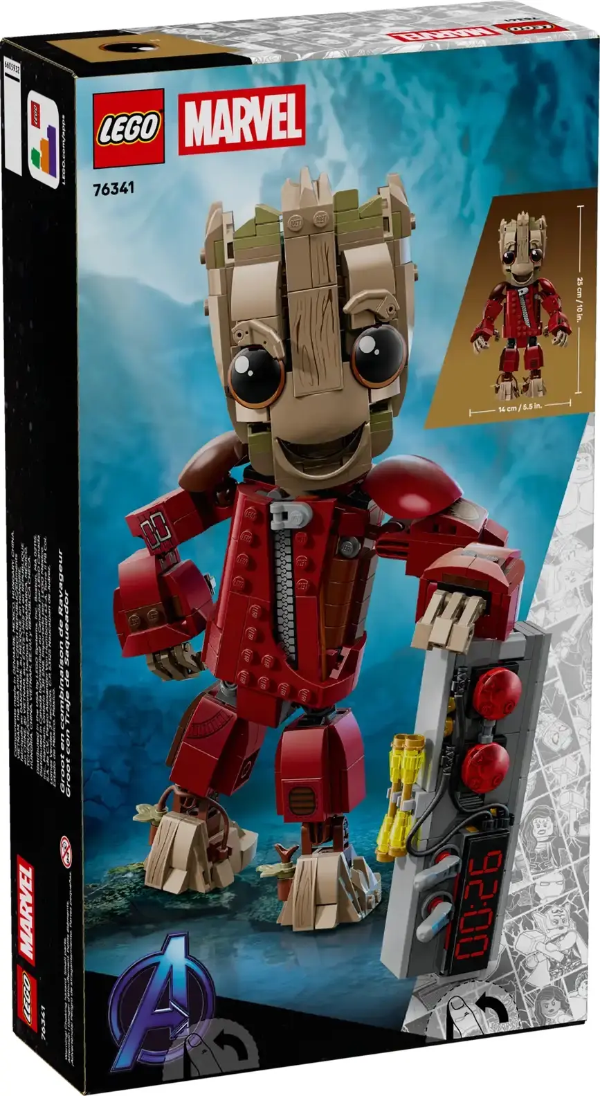 LEGO樂高積木/ Marvel/ 76341/ 破壞者連身褲版格魯特