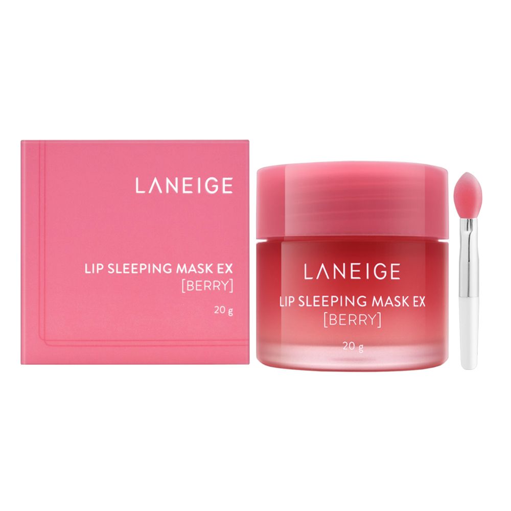 【LANEIGE蘭芝】睡美人極萃滋養晚安唇膜 20g #甜莓-平行輸入