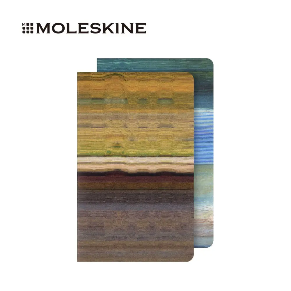 MOLESKINE奧賽博物館印象派靈感限量系列輕便裝筆記本/ L型/ 空白/ 2入