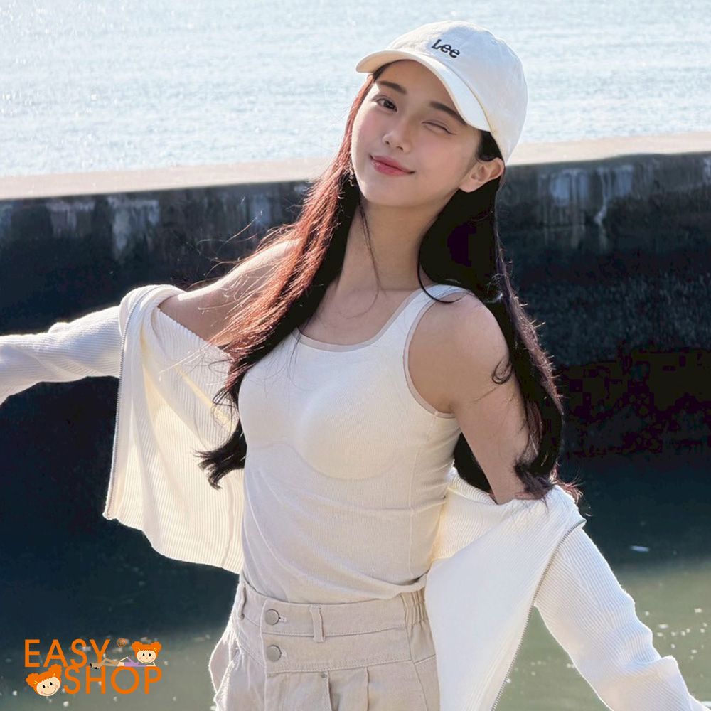 [EASY SHOP] 磨毛三合一背心保暖衣/ M/ 燕麥膚