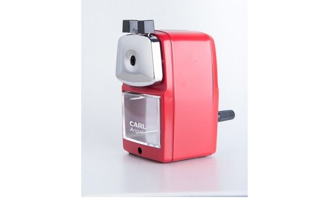 CARL復古鉛筆機/ 紅色