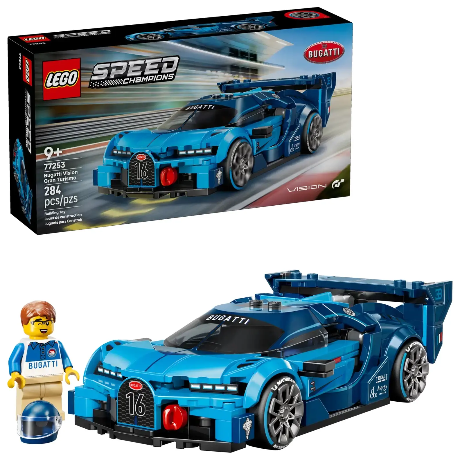 LEGO樂高積木/ 極速賽車/ 77253/ Bugatti Vision GT極致跑車