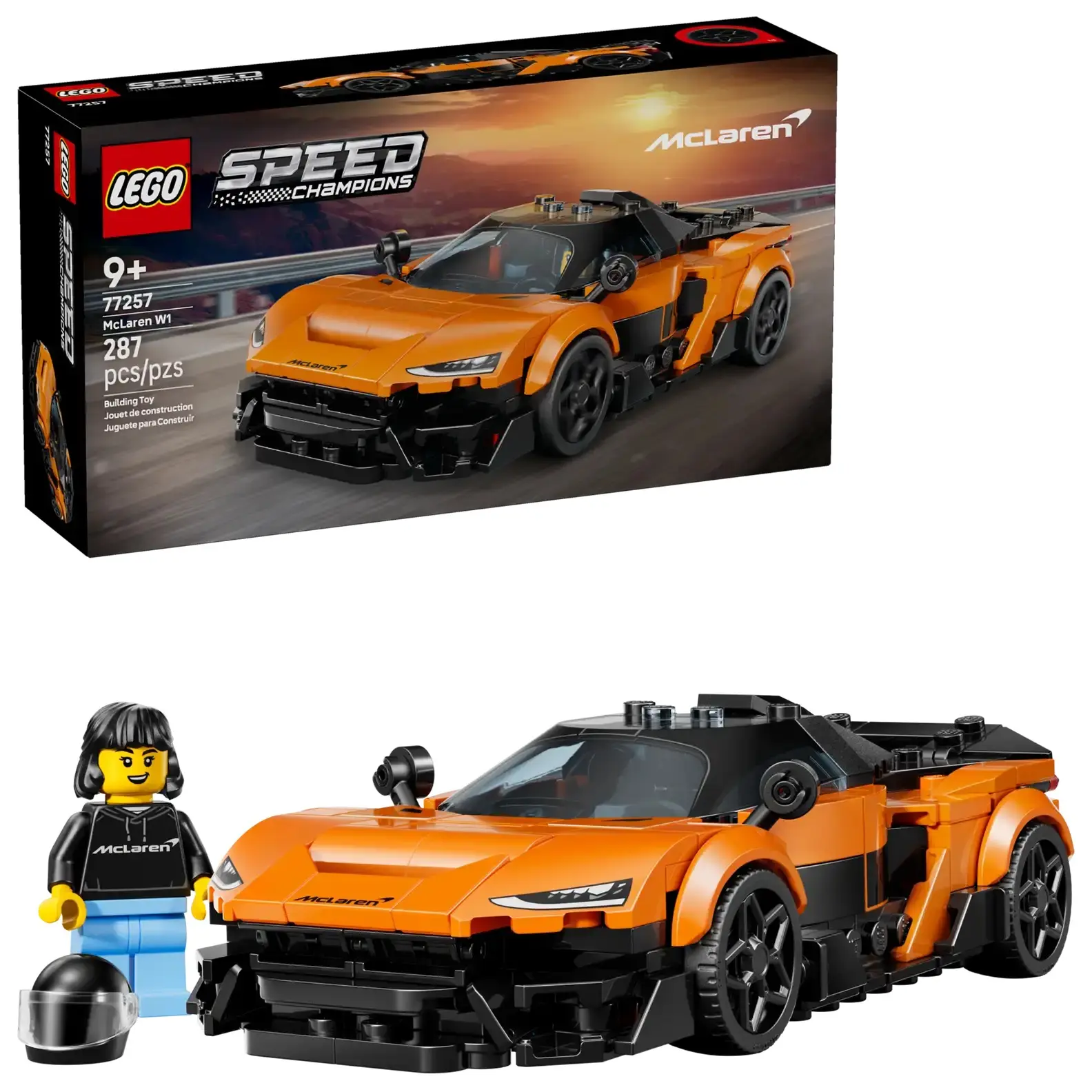 入手第一台跑車➤LEGO樂高積木/ 極速賽車/ 77257/ McLaren W1