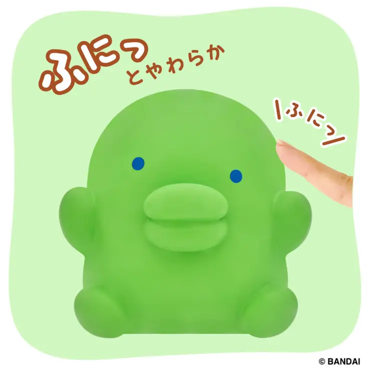BANDAI塔麻歌子軟膠公仔/ 咕嘰叭吉