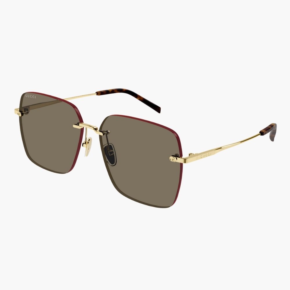 GUCCI｜GG1955SA-002 方形無框太陽眼鏡/ 公司貨