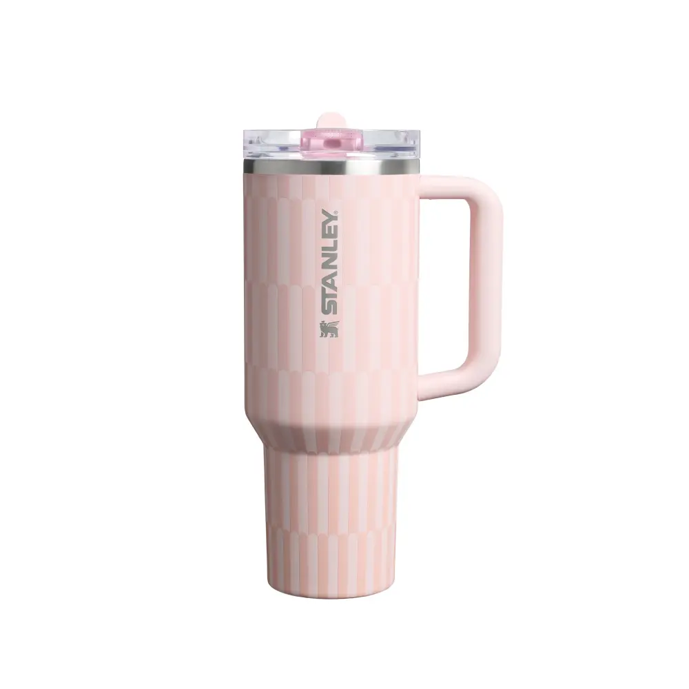 STANLEY防漏吸管隨手杯/ 1.18L/ 花磚粉