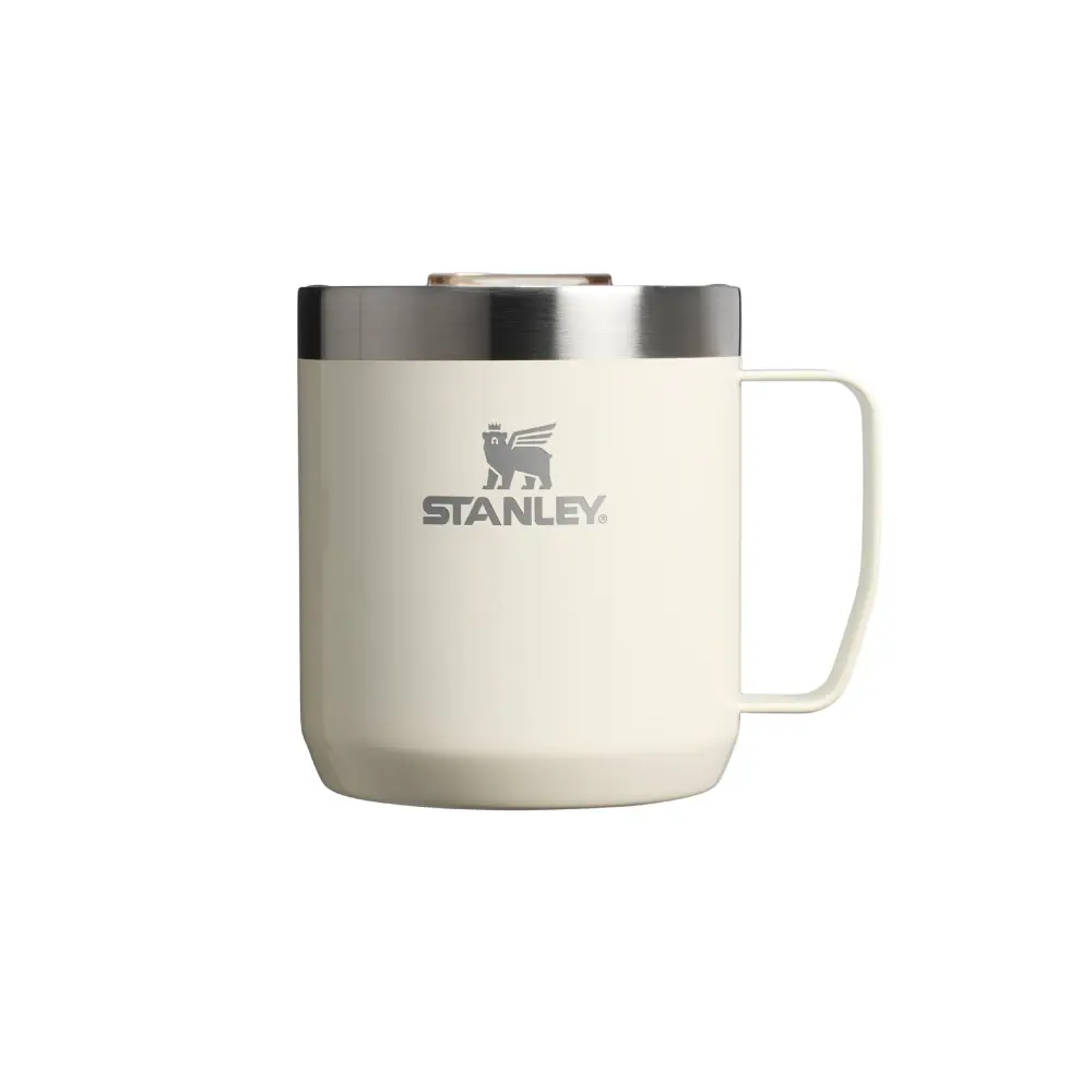 STANLEY EVERYDAY系列滑蓋不鏽鋼咖啡馬克杯/ 0.35L/ 光澤奶油白