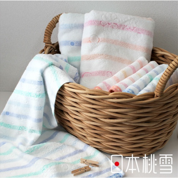 桃雪今治小花毛巾/ 波斯橘